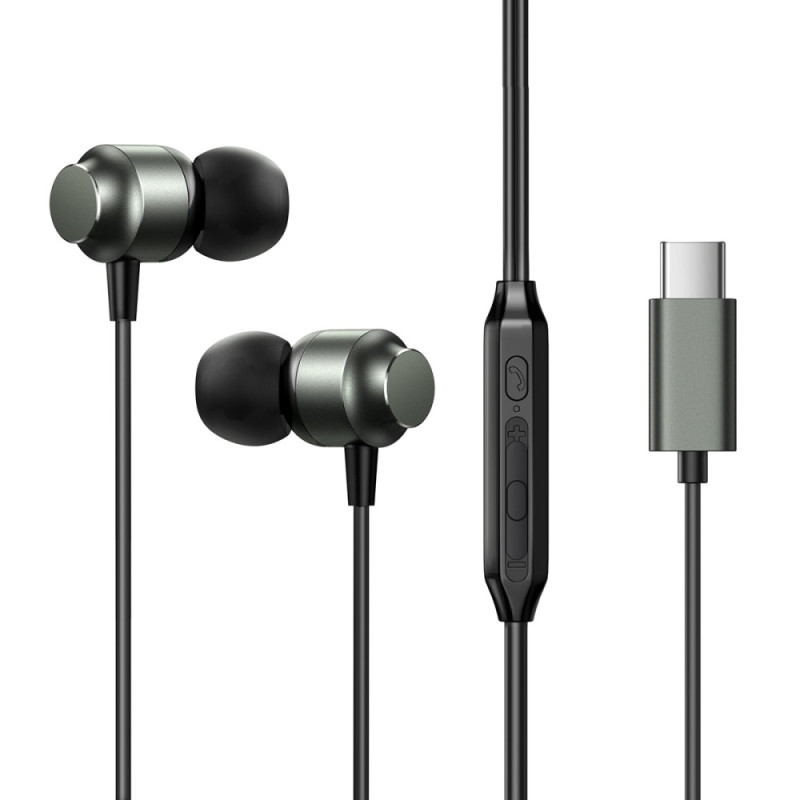 Écouteurs Intra-Auriculaire en Métal JOYROOM Embout USB-C