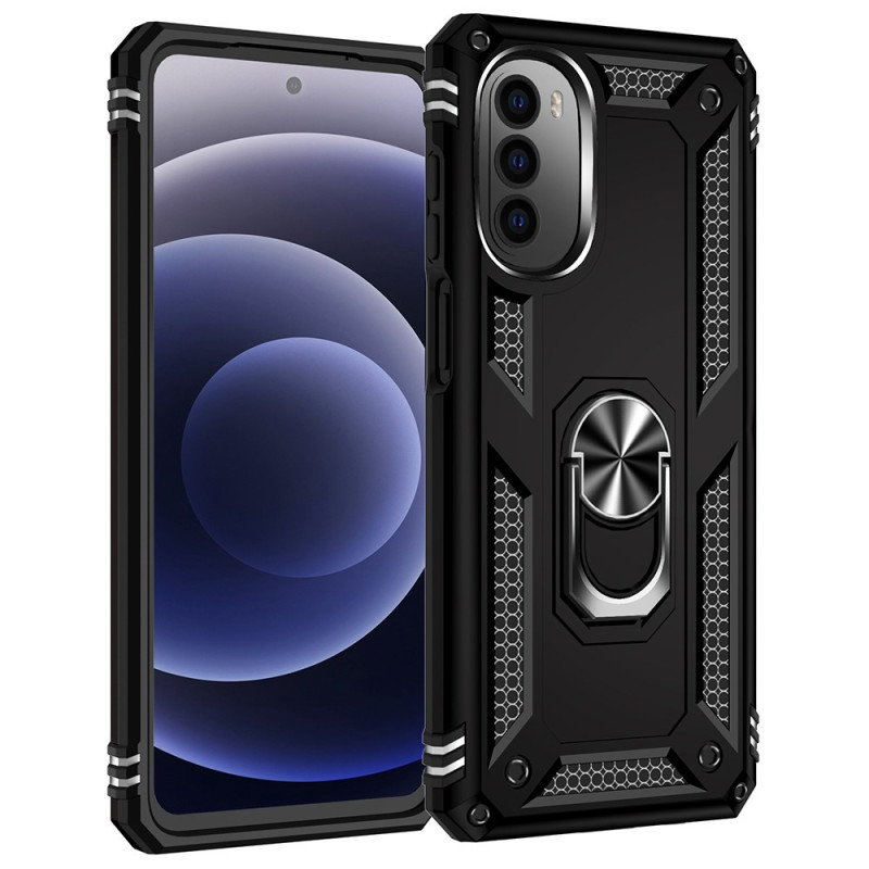 Coque Moto G82 5G / G52 Anneau-Support Design