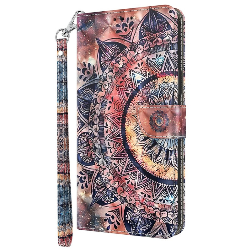 Housse Xiaomi 13 Ultra Mandala Coloré avec Lanière