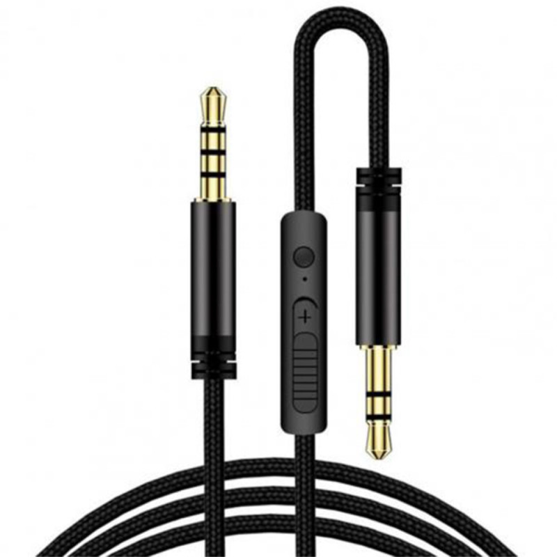 Câble Audio Double Embouts Jack 1,2m