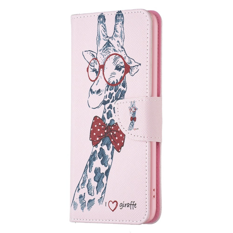 Housse Moto E13 Girafe Intello