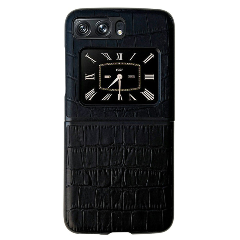 Coque Mot Razr 2022 Design Crocodile