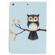 Housse iPad Air Hibou Perché Sur La Branche