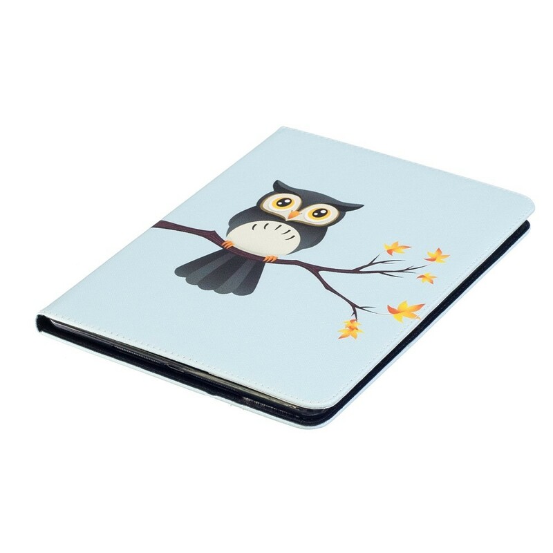 Housse iPad Air Hibou Perché Sur La Branche