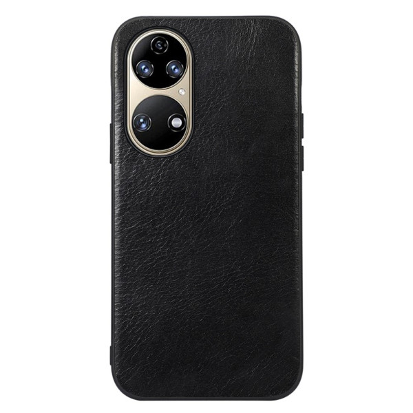 Coque Huawei P50 Cuir Véritable de Vache