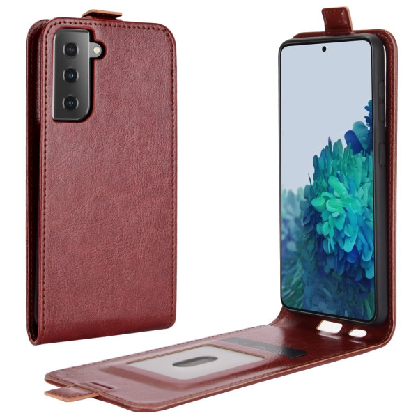 Flip Cover Samsung Galaxy S21 Plus Simili Cuir