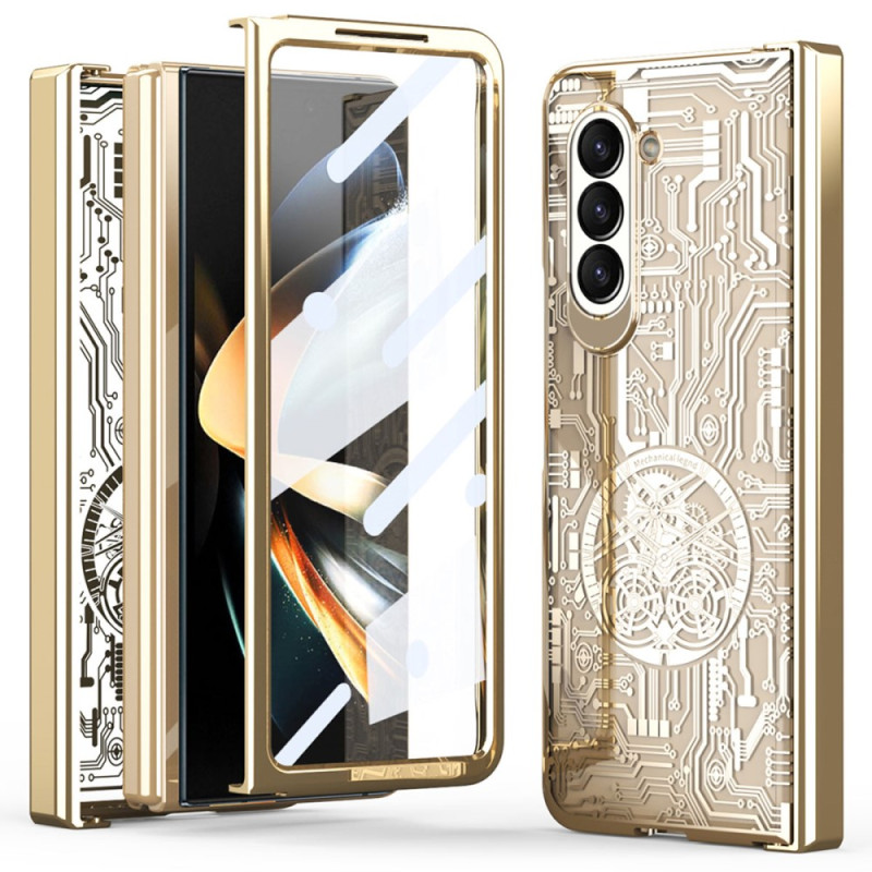 Coque Samsung Galaxy Z Fold 5 Mécanismes avec Protecteur Écran