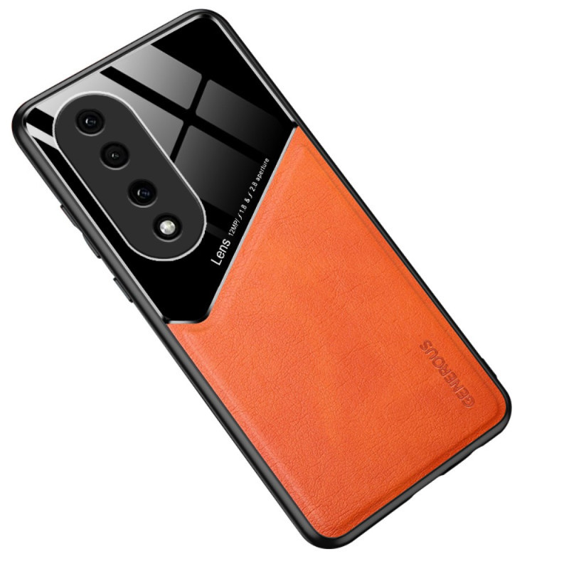 Coque Honor 90 Pro Effet Cuir Magnétique