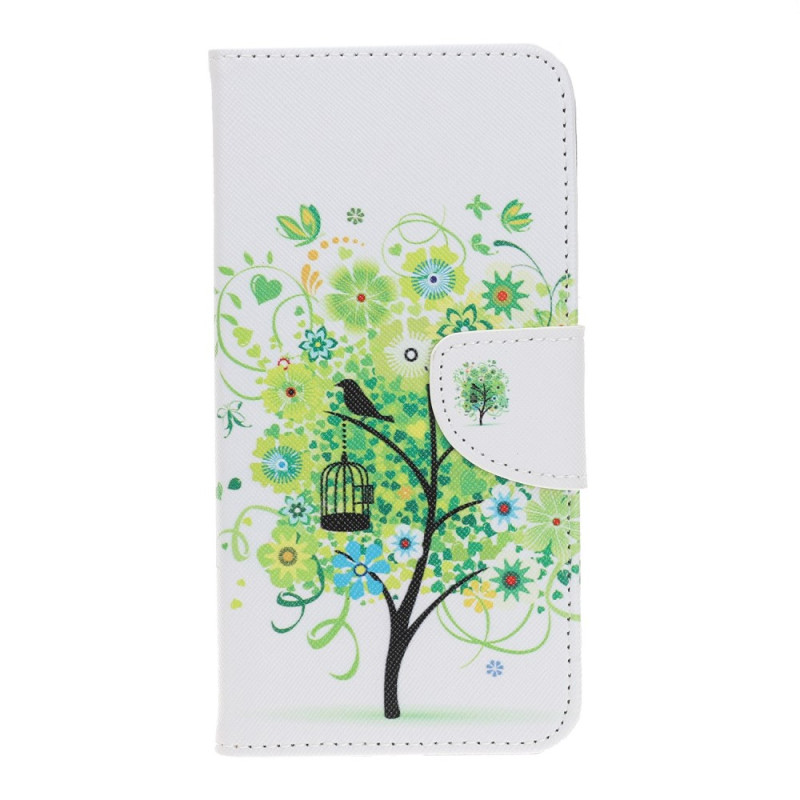 Housse Moto G32 Arbre au Feuillage Vert