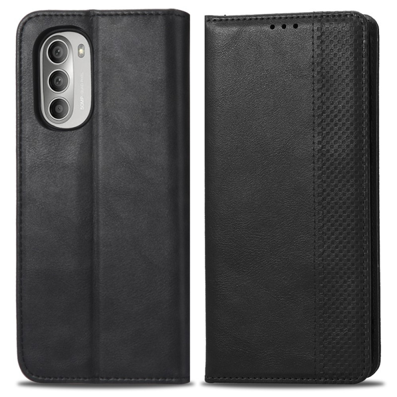 Flip Cover Moto G51 5G Simili Cuir Stylisé