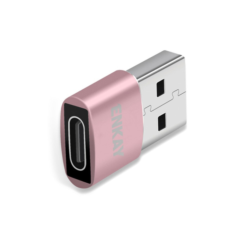 Mini Adaptateur Mâle USB et Femelle USB-C