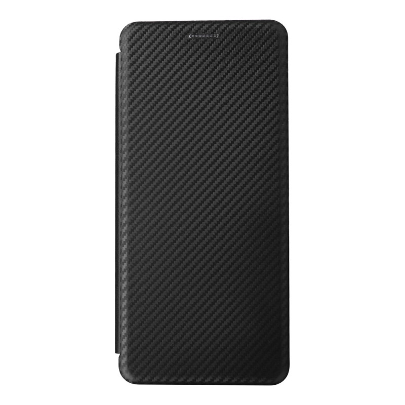 Flip Cover Xiaomi Redmi 12 Fibre Carbone