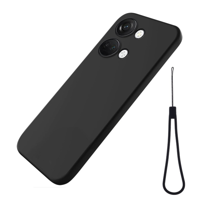 Coque OnePlus Nord 3 5G Silicone Liquide avec Lanière