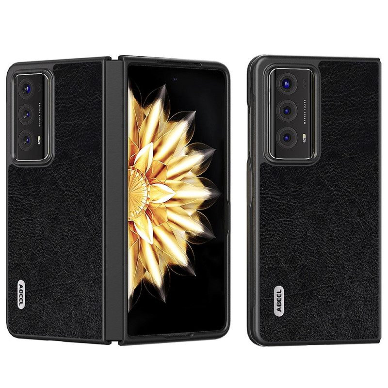 Coque Honor Magic V2 Simili Cuir Litchi Rétro ABEEL