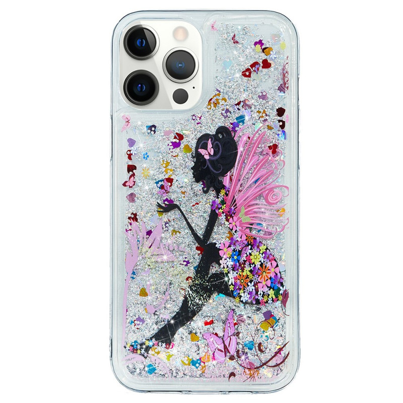 Coque iPhone 15 Pro Paillettes Fée