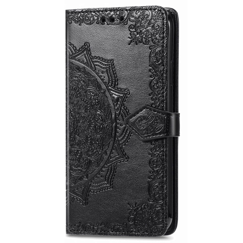 Housse iPhone 15 Pro Max Mandala Baroque à Lanière