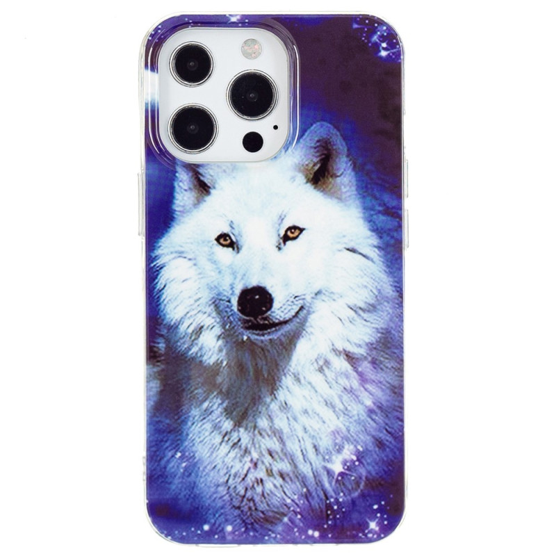 Coque iPhone 15 Pro Max Fluorescente Loup