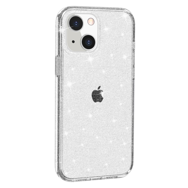 Coque iPhone 15 Transparente Paillettes