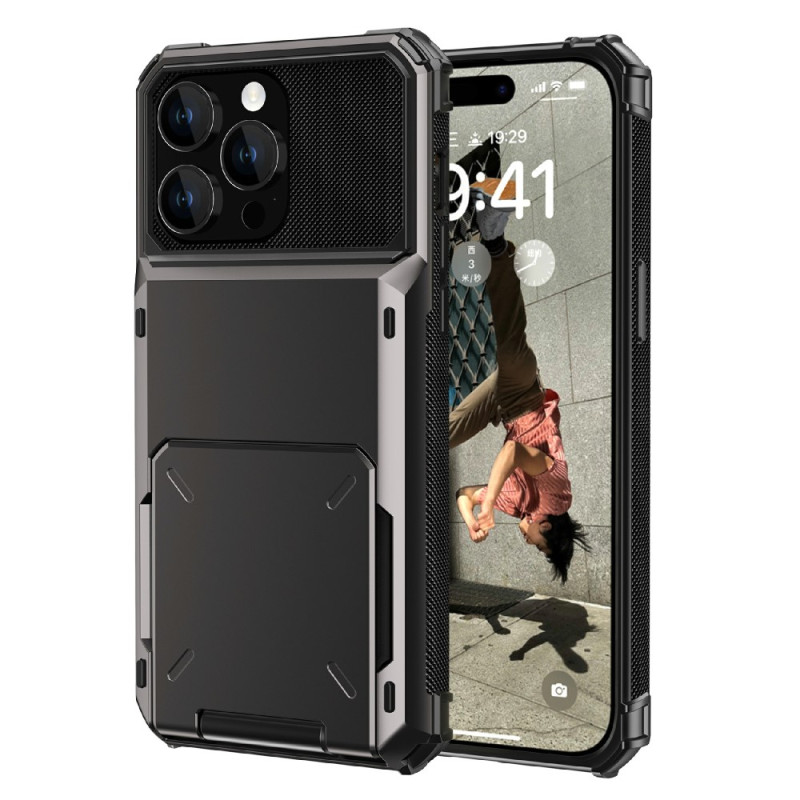 Coque iPhone 15 Porte-Cartes Style Flip