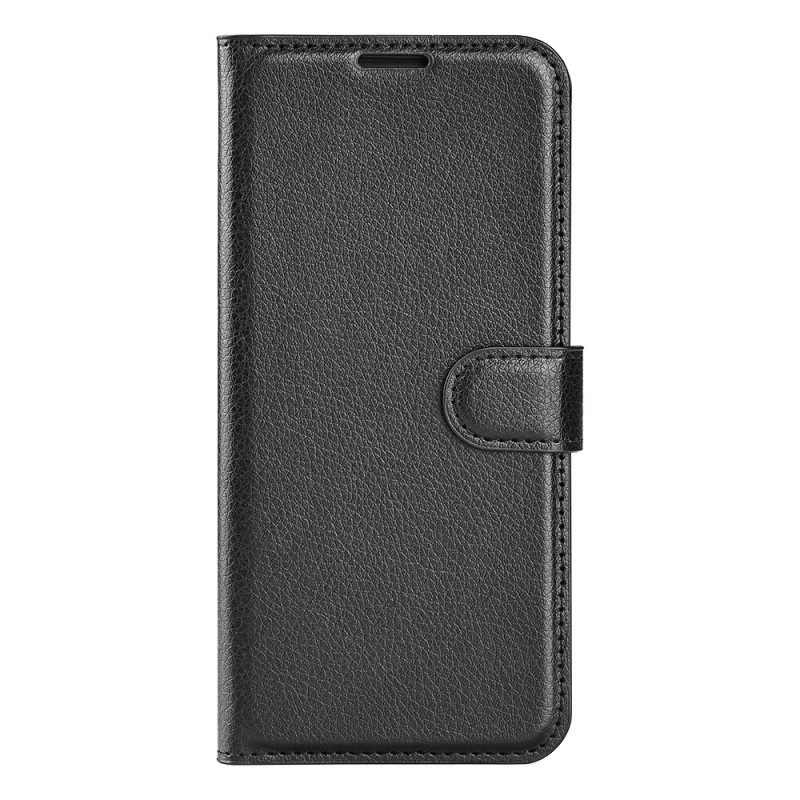 Housse Xiaomi 13T Simili Cuir Litchi Classique