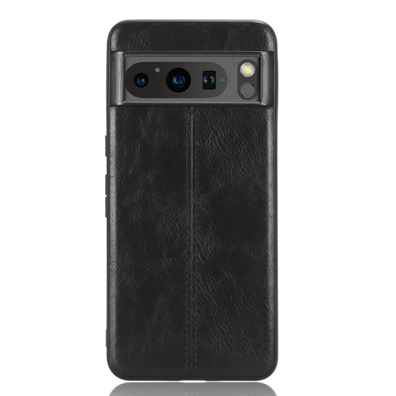 Coque Google Pixel 8 Simili Cuir Coutures