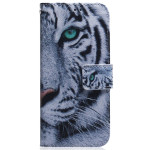 Housse Google Pixel 8 Pro Tigre Blanc