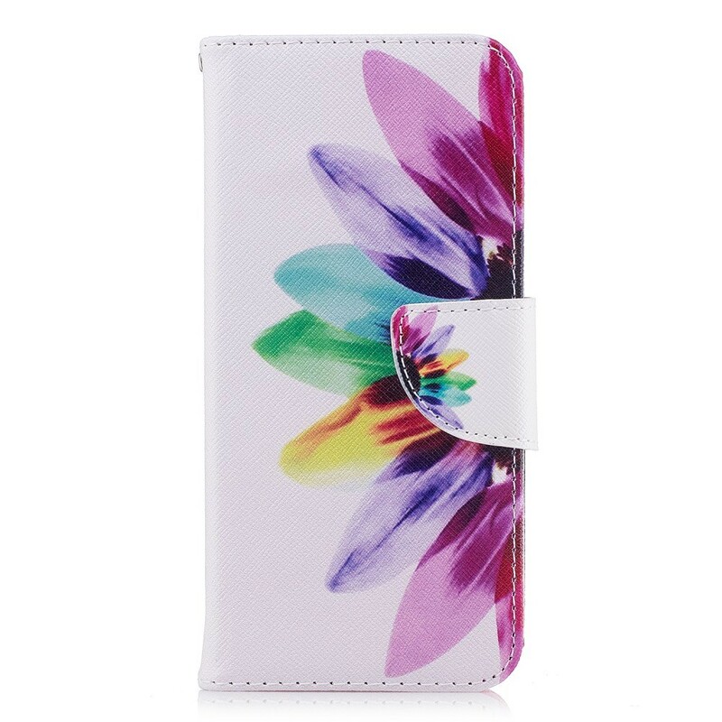 Housse Samsung Galaxy S9 Fleur Aquarelle