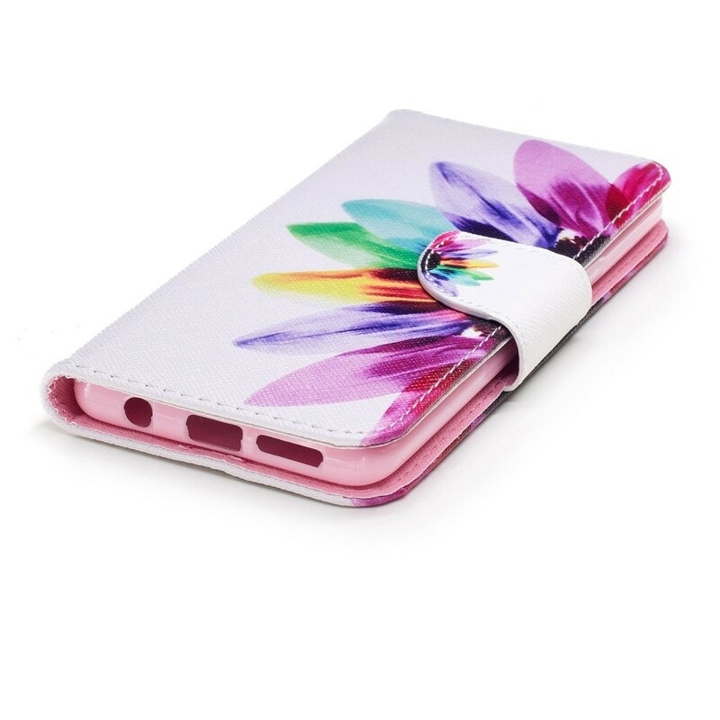 Housse Samsung Galaxy S9 Fleur Aquarelle