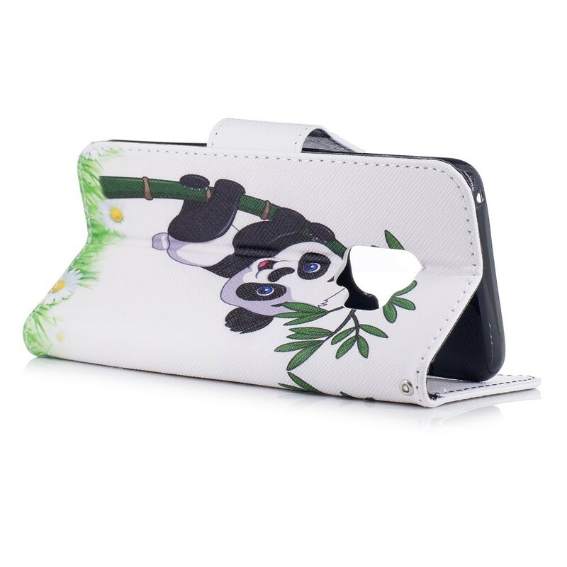 Housse Samsung Galaxy S9 Panda Sur Le Bambou