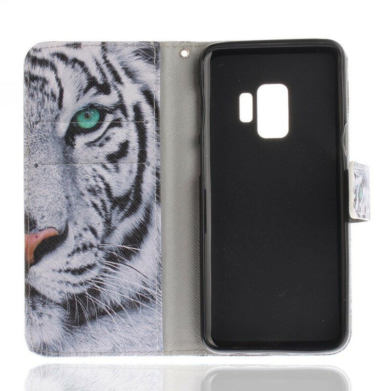 Housse Samsung Galaxy S9  Face de Tigre