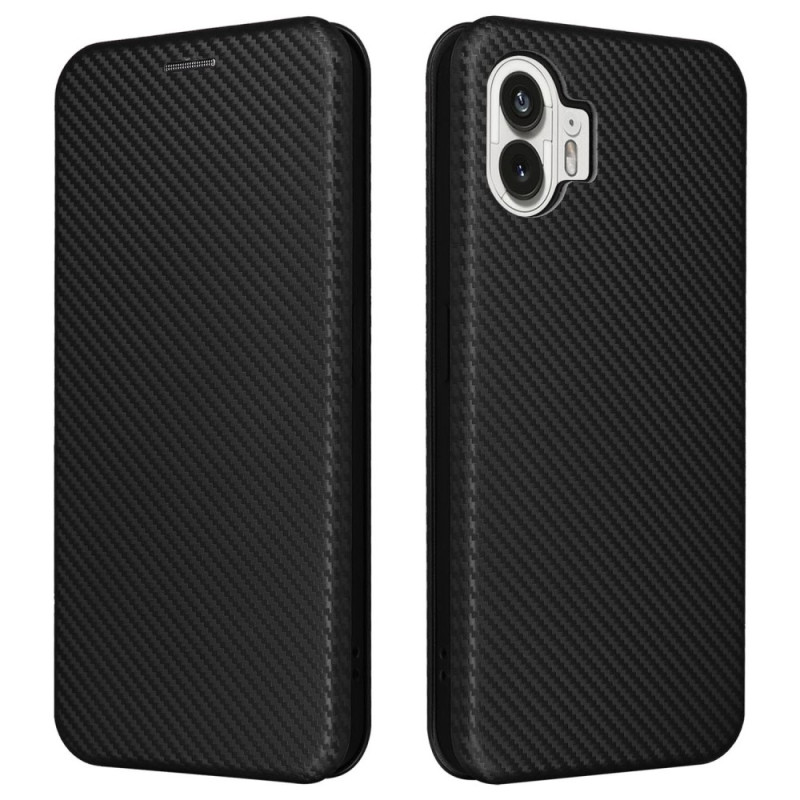 Flip Cover Nothing Phone (2) Fibre Carbone