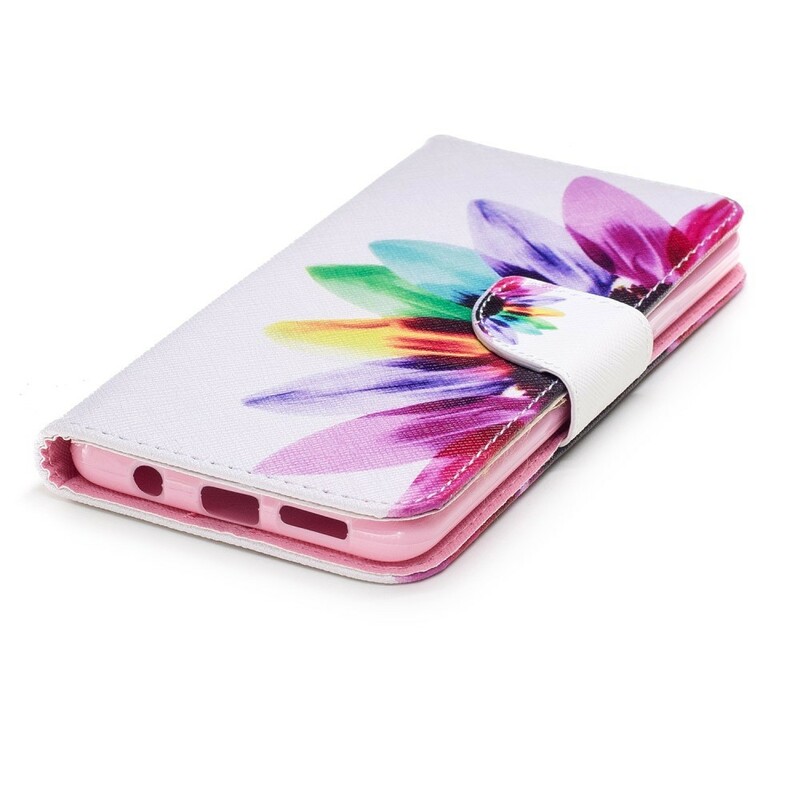 Housse Samsung Galaxy S9 Plus Fleur Aquarelle