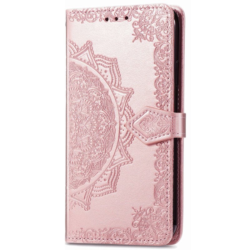 Housse Samsung Galaxy S23 FE Mandala Soleil avec Lanière