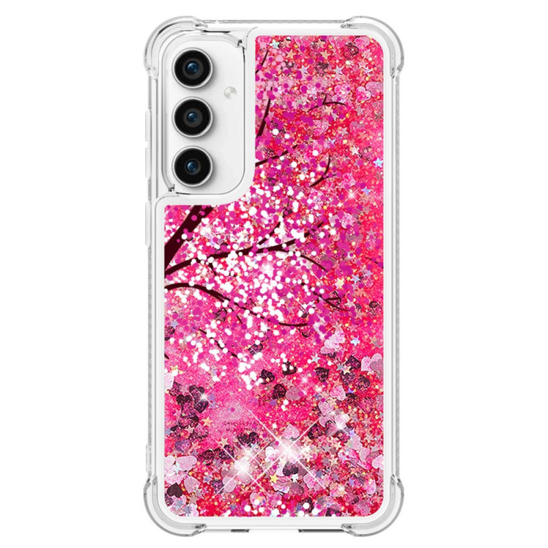 Coque Samsung Galaxy S23 FE Paillettes Arbre