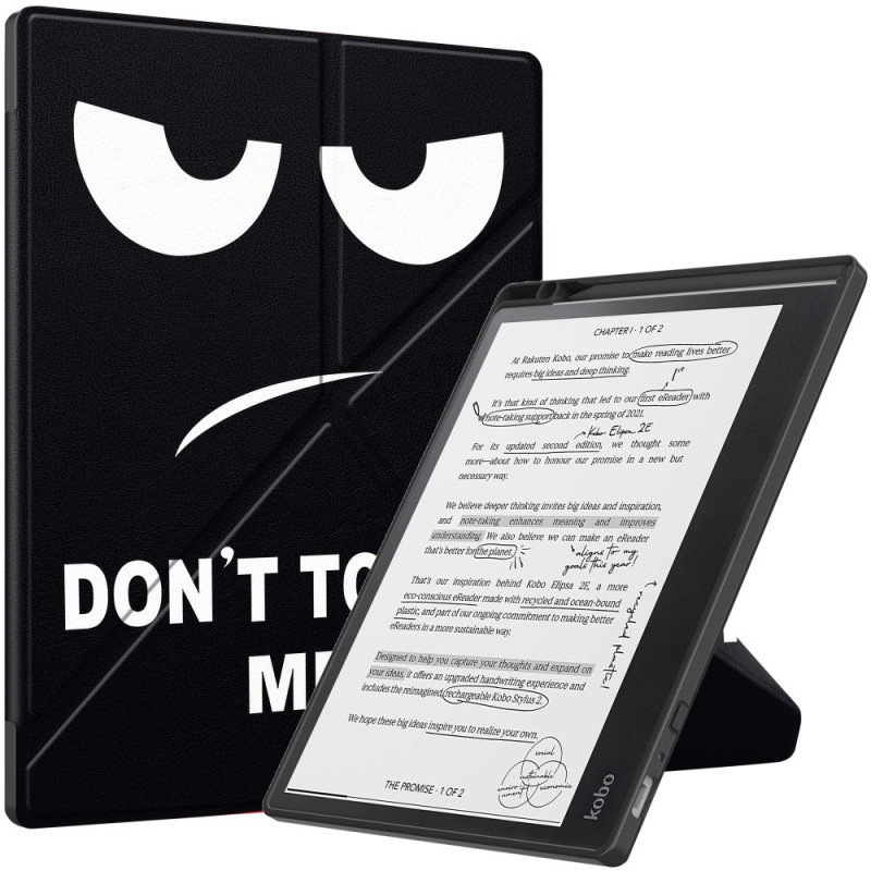 Smart Case Kobo Elipsa 2E Origami Don't Touch Me