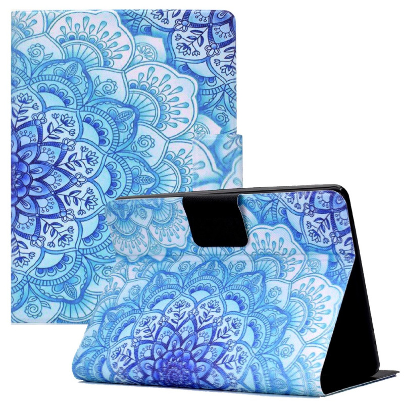 Housse Kindle Paperwhite 5 (2021) Mandala Bleu