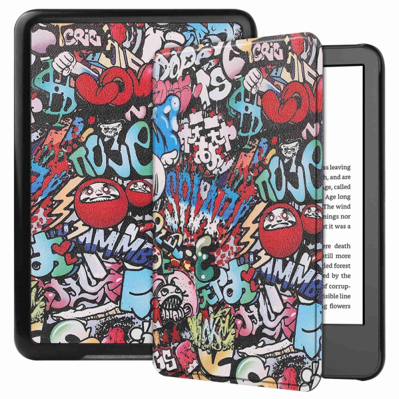 Étui Kindle 11 (2022) Graffitis Fun