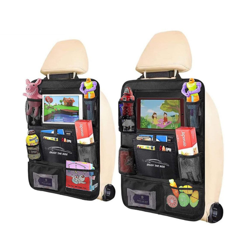 Sac de Rangement Multipoche pour Siège Arrière de Voiture