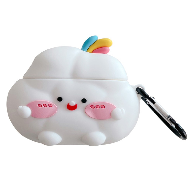 Coque AirPods Pro / Pro 2 Petit Nuage avec Mousqueton