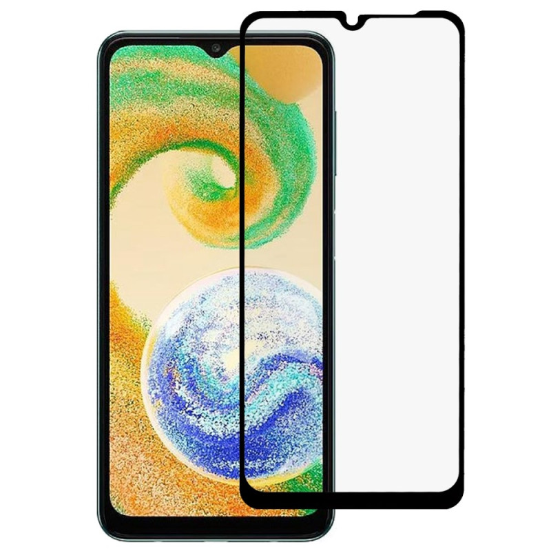 Protection en Verre Trempé Contours Noirs Écran Samsung Galaxy A04s