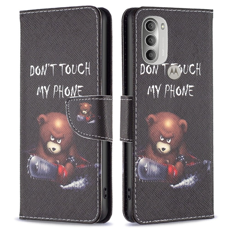 Housse Moto G51 5G Don't Touch My Phone