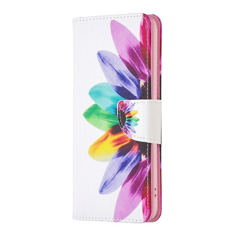 Housse Moto G14 Fleur Aquarelle