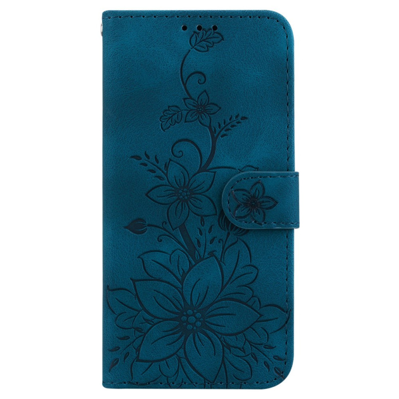 Housse Samsung Galaxy S24 5G Floralie à Lanière