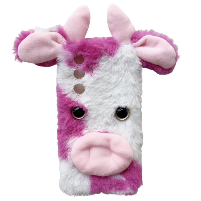 Coque Samsung Galaxy S24 5G Vache Peluche