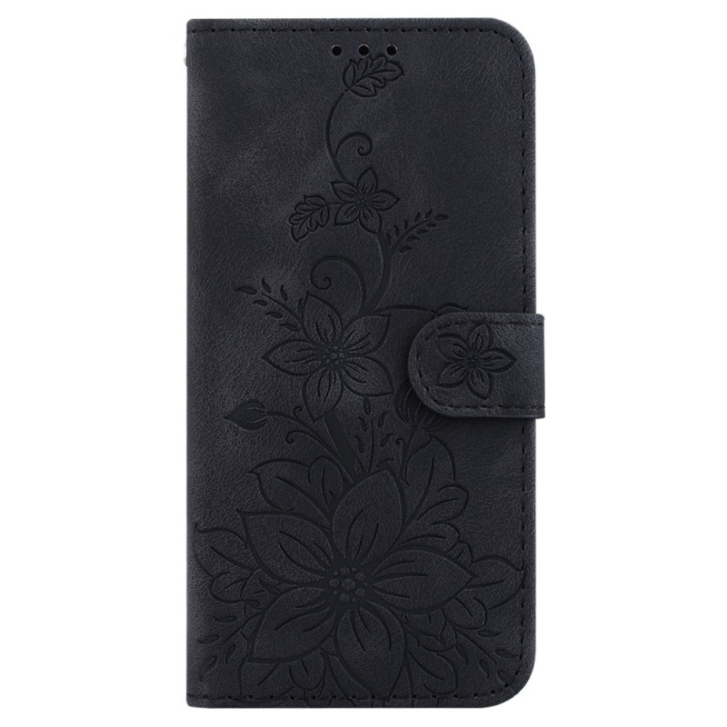 Housse Moto G54 5G Fleur de Lys à Lanière