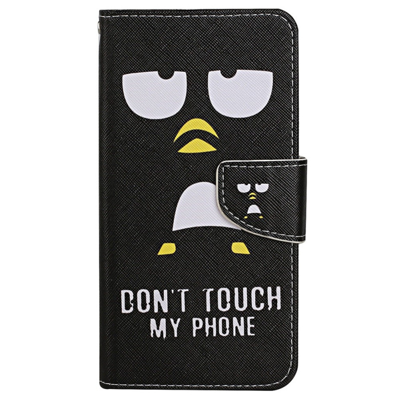 Housse Xiaomi Redmi 13C 4G/5G/Poco C65 Pingouin Don't Touch my Phone