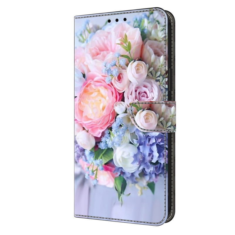 Housse Xiaomi Redmi 13C 4G/5G/Poco C65 Fleurs Colorées