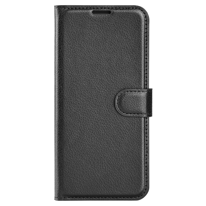 Housse Xiaomi Redmi 13C / Poco C65 Simili Cuir Litchi Classique