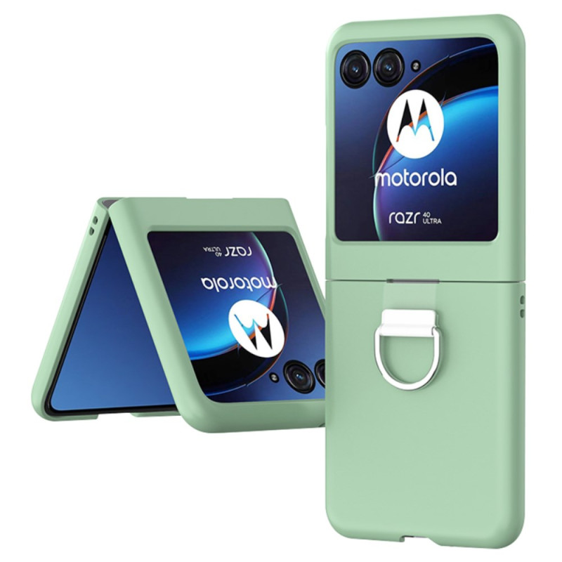 Coque Motorola Razr 40 Ultra Anneau-Support Métallique