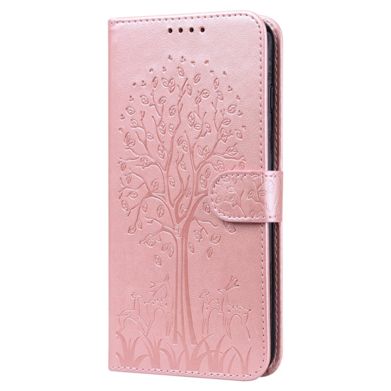 Housse Samsung Galaxy S21 FE Arbre Cerfs